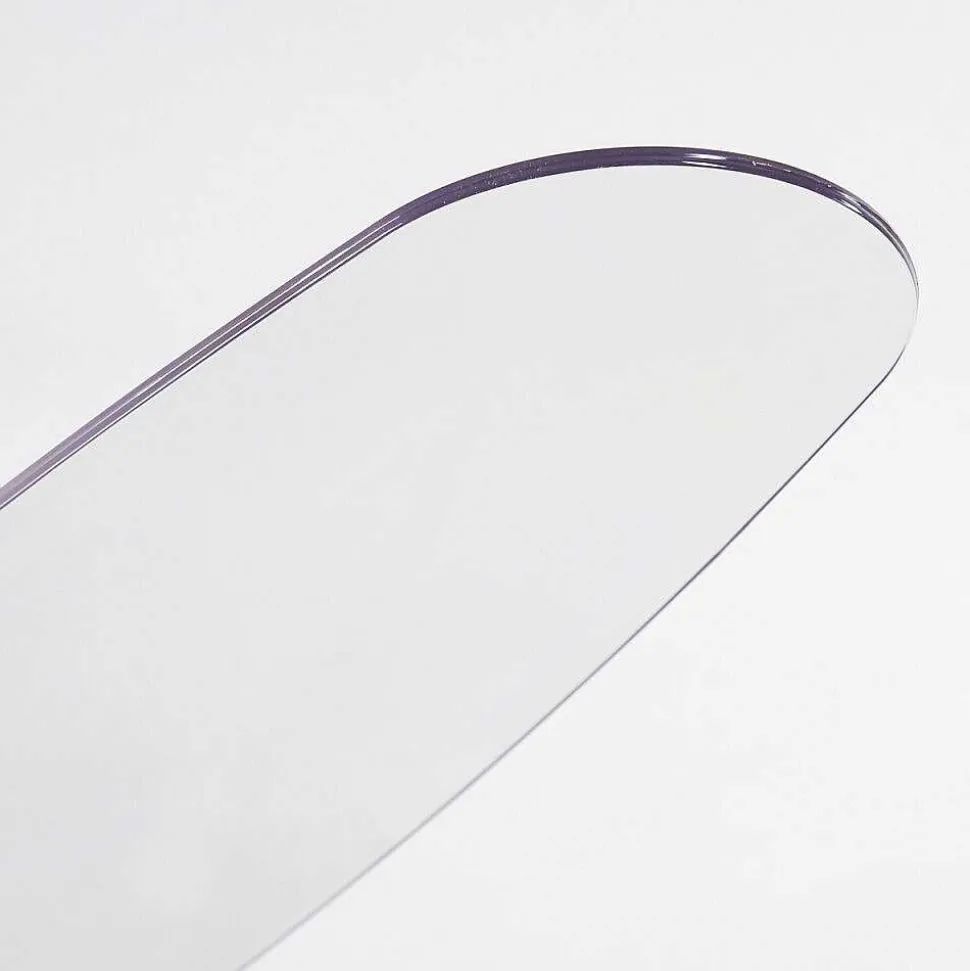 Ventilateur De Plafond Varazze Nickel Mat, Transparent, 1 Lumiere, Telecommandes