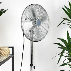 Ventilateur Mahon Chrome