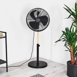 Ventilateur Markham Bois Clair, Noir