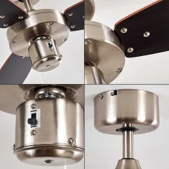 Ventilateurs De Plafond Fossa Nickel Mat