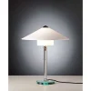 Wagenfeld 27 Tecnolumen Lampe A Poser Nickel Mat, Transparent, 1 Lumiere